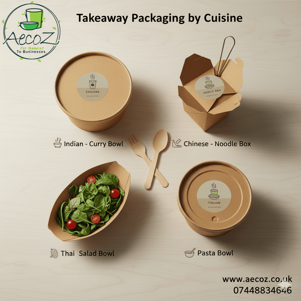 The Complete Guide to Takeaway Packaging for Indian, Chinese, Thai & Italian Restaurants